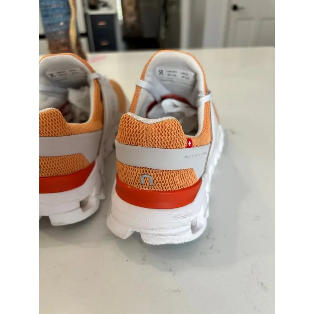 On Cloudswift  athletic running shoe sz 7 W Copper Frost colorway outdoors gym - Picture 10 of 11
